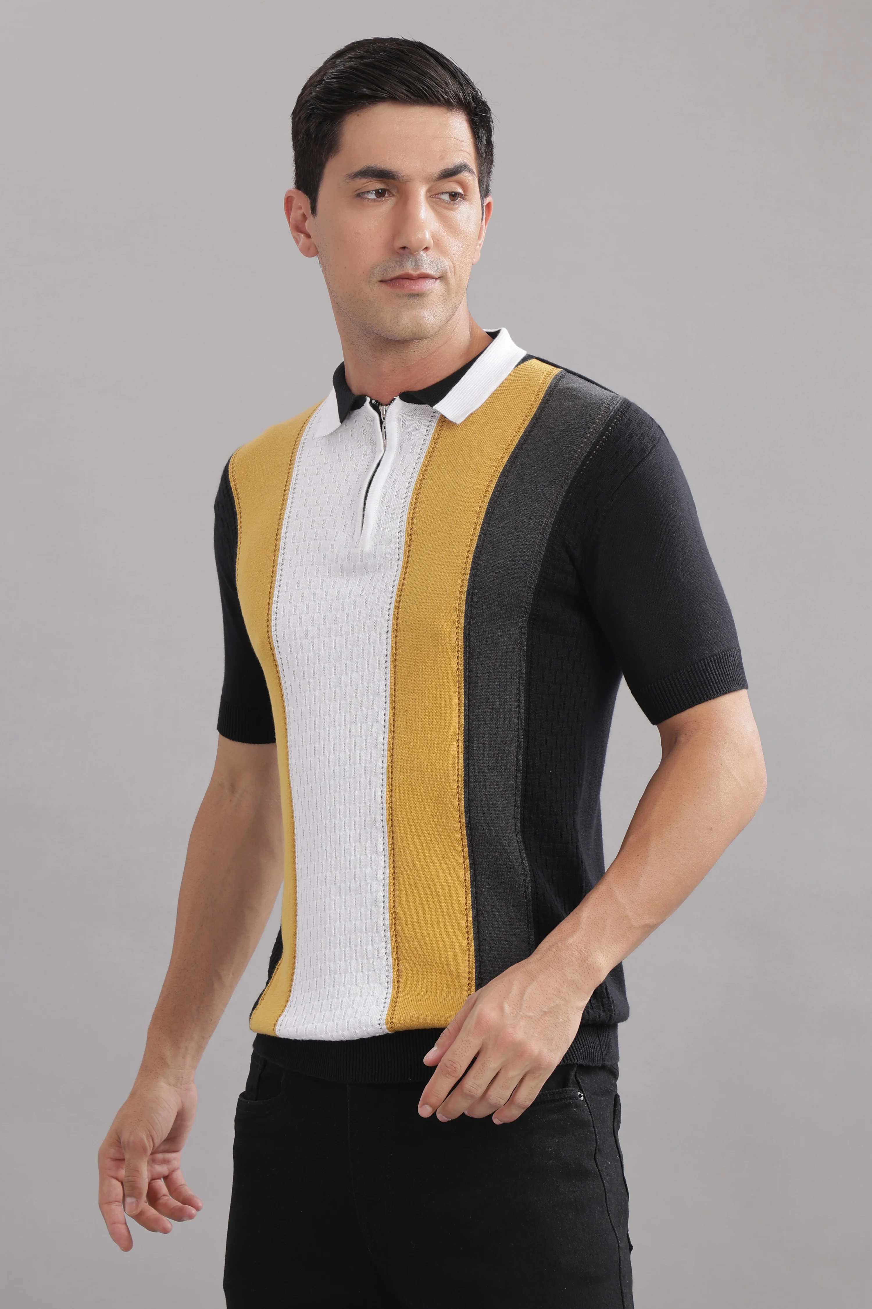 Men Multi Printed Cotton Regular T-Shirt - Image 9