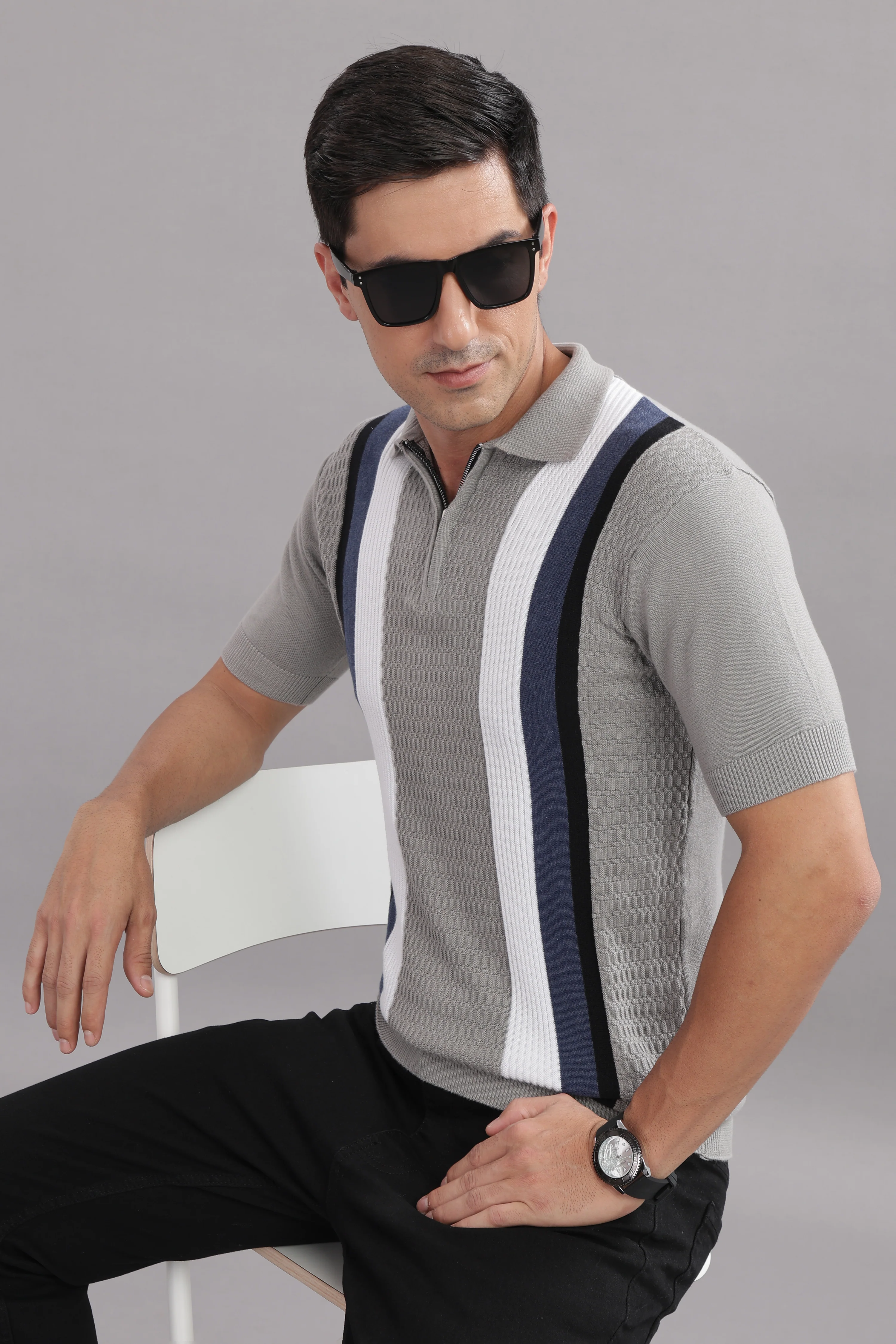 Men Multi Printed Cotton Regular T-Shirt - Image 5
