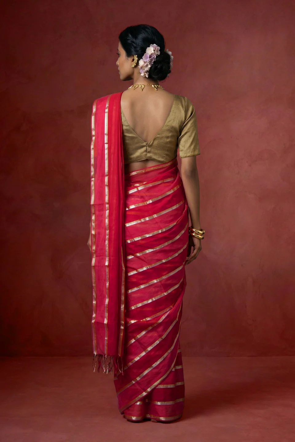 Devanshi Multicoloured Handwoven Cotton - Image 2