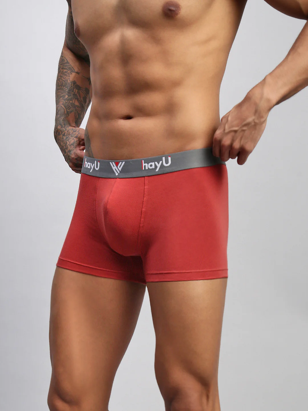 Men Cotton Elastane Trunks - Image 3