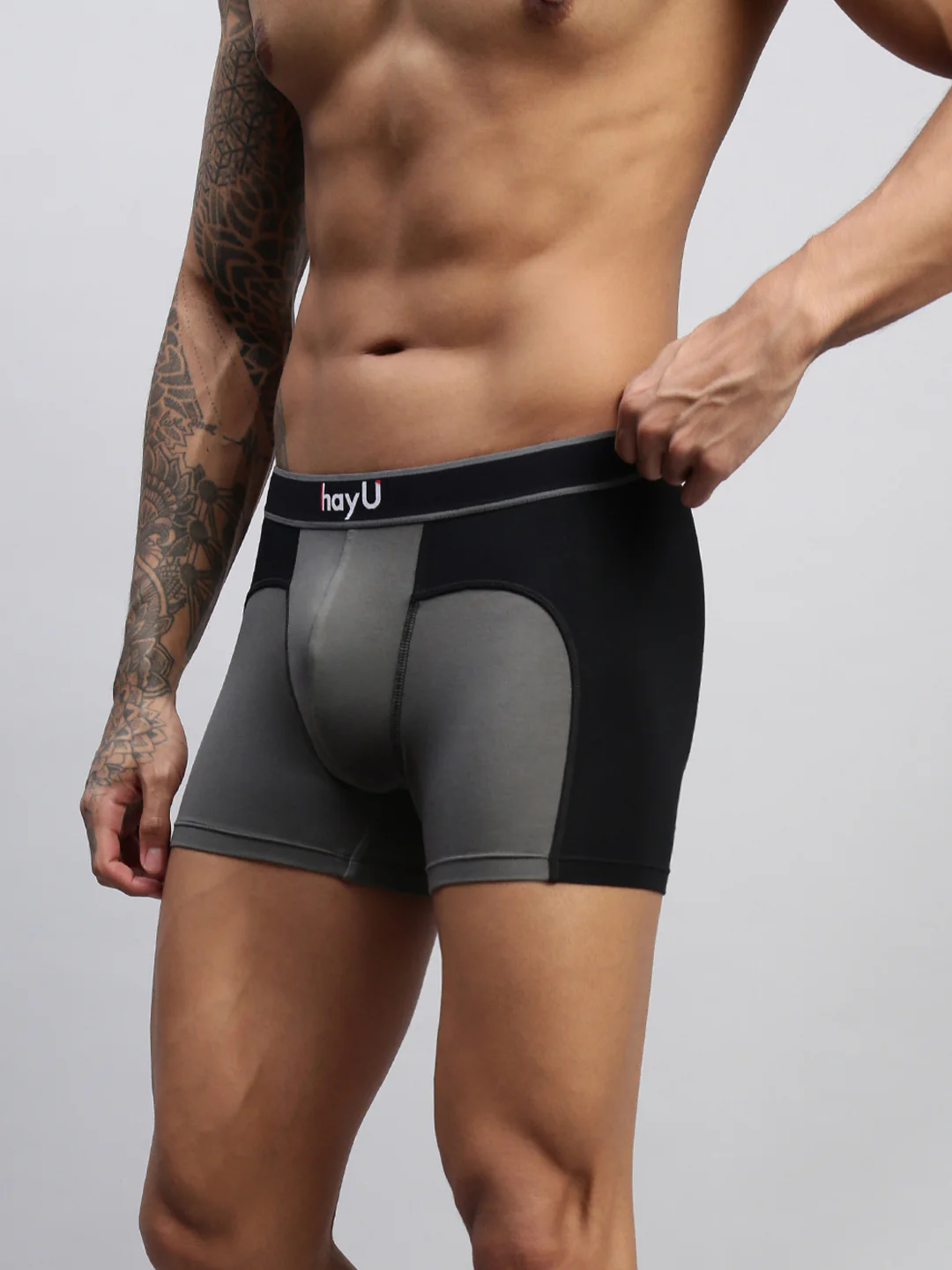 Men Gunmetal Modal Trunks - Image 3