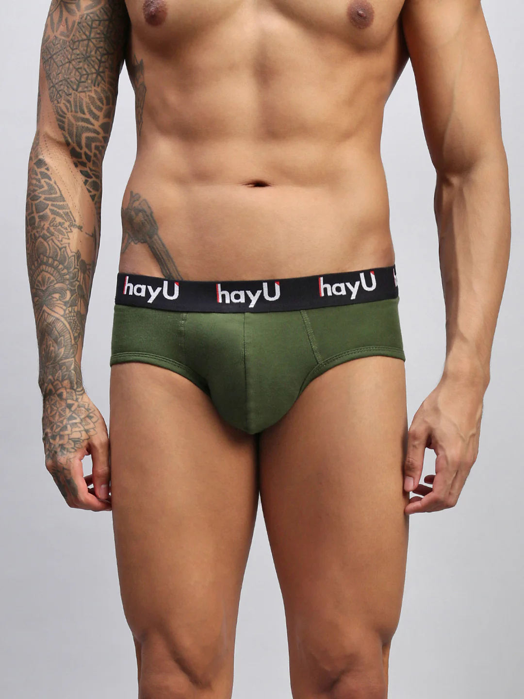 Men Combed Cotton Briefs - Image 2