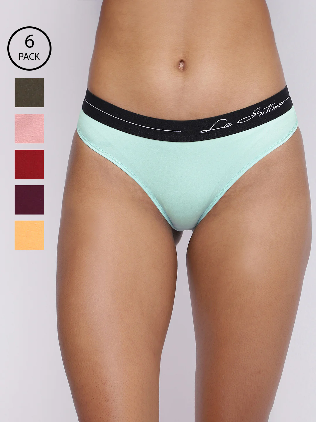 Dulce Candy Brief Panty Pack of 6