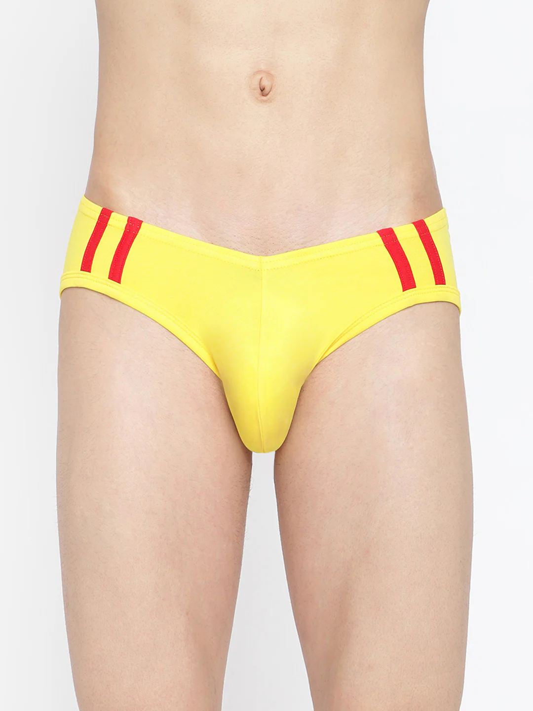 Striped and Solid Fashion Brief