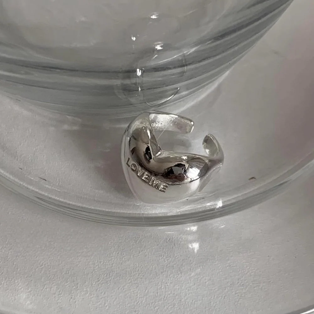 Love Me Letter Open Index Finger Ring