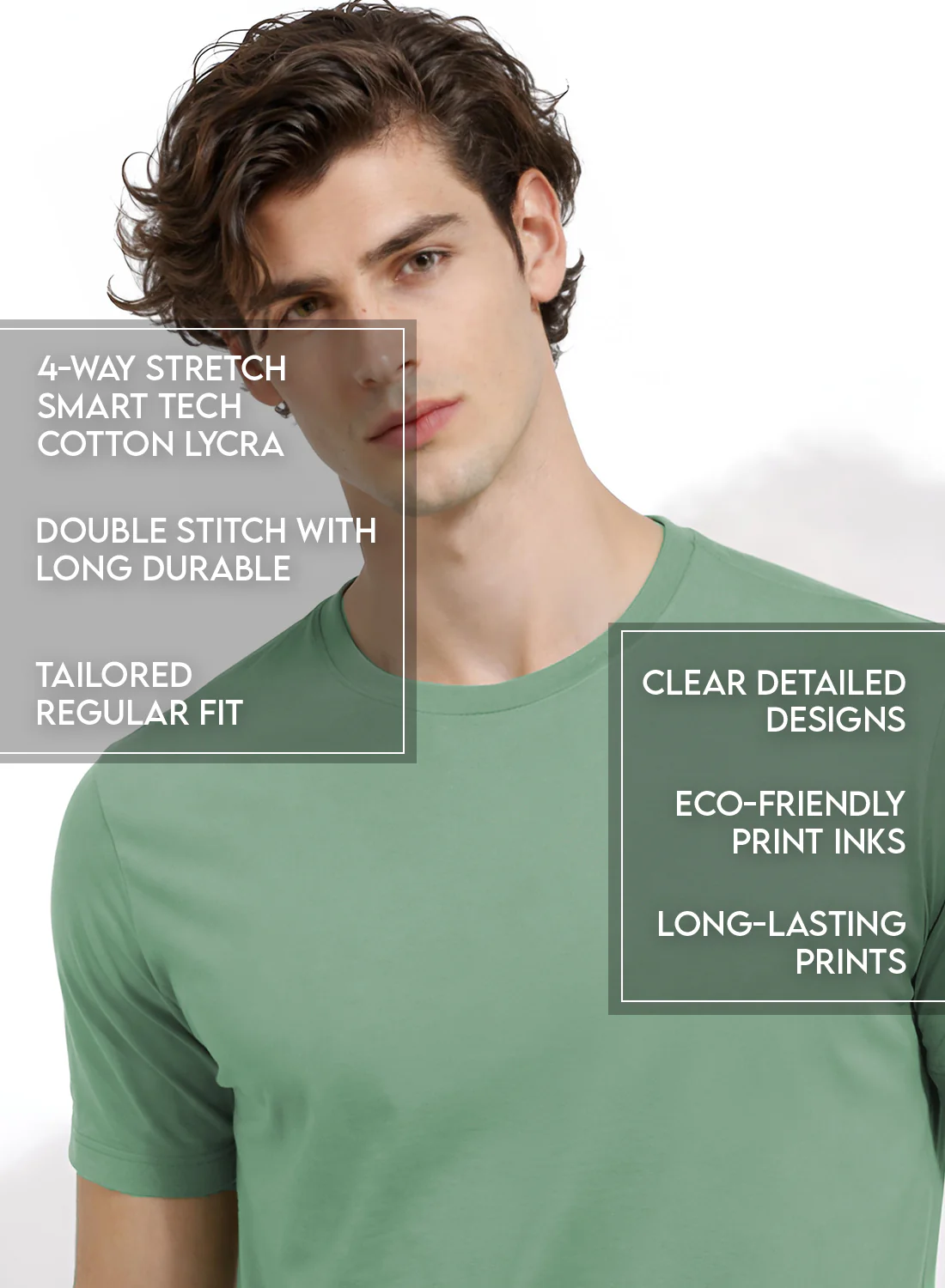 Men Badminton Graphic T-Shirt - Image 6