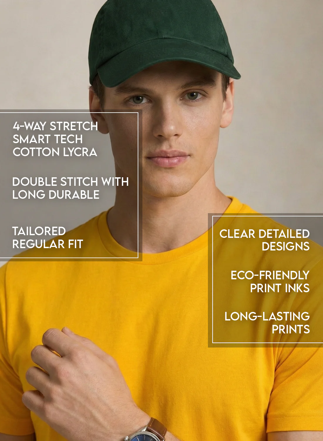 Men Badminton Printed T-Shirt - Image 6