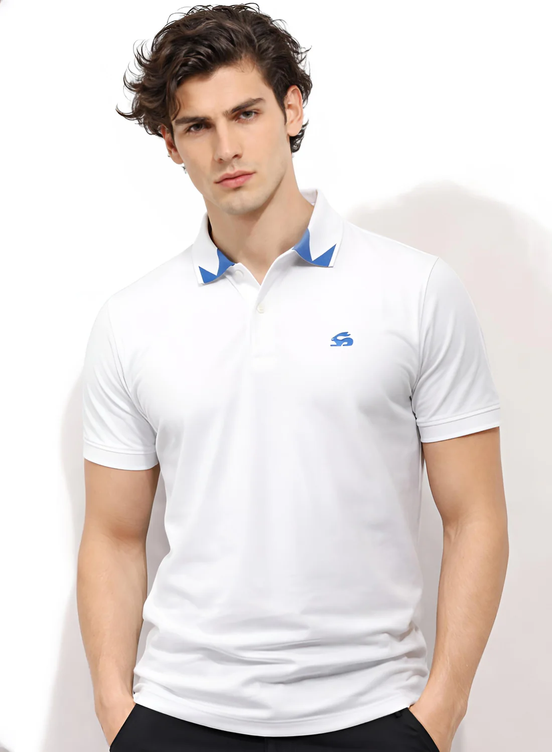 Men Cotton Polo T Shirt