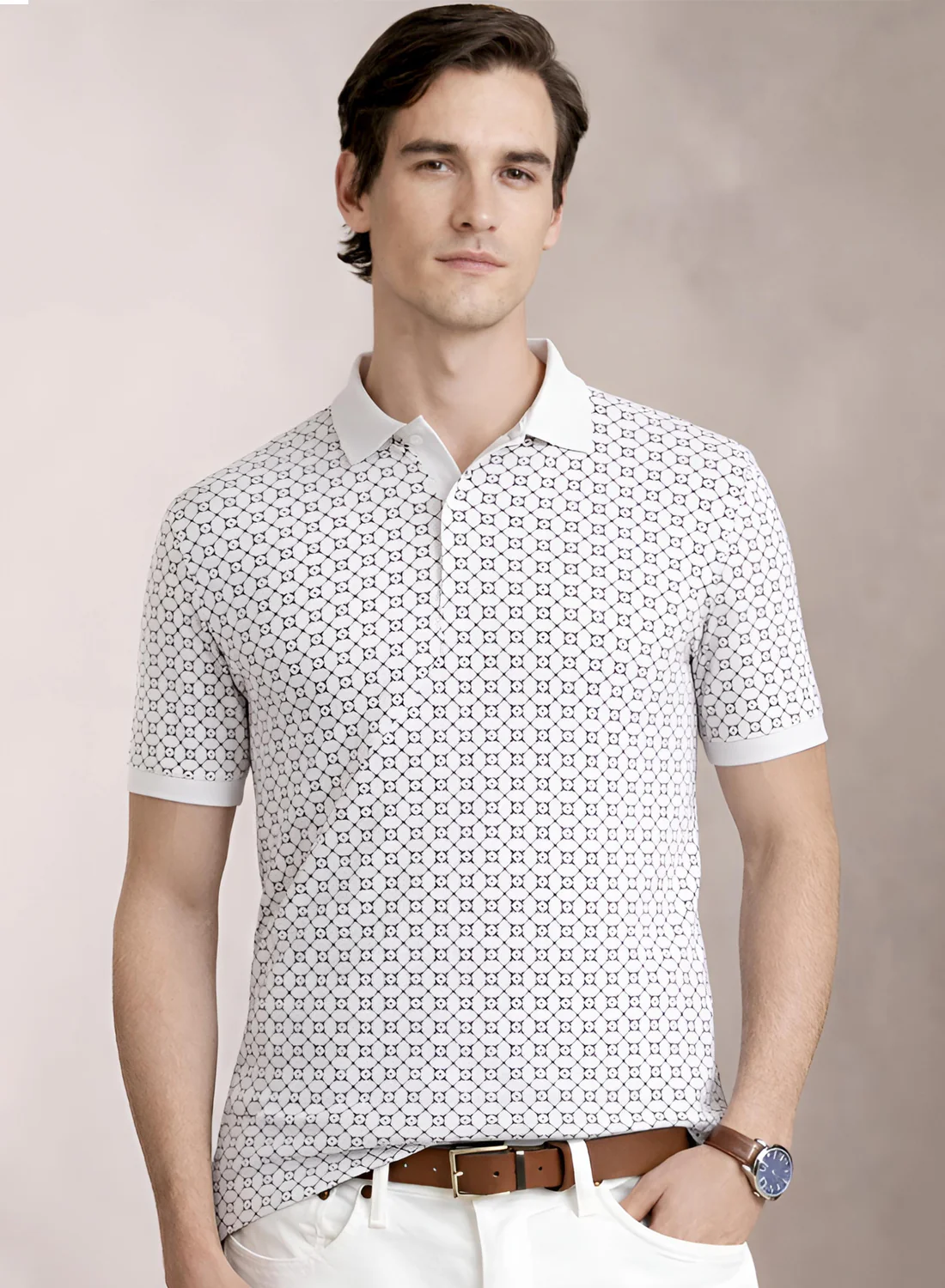 Men Cotton Polo T Shirt