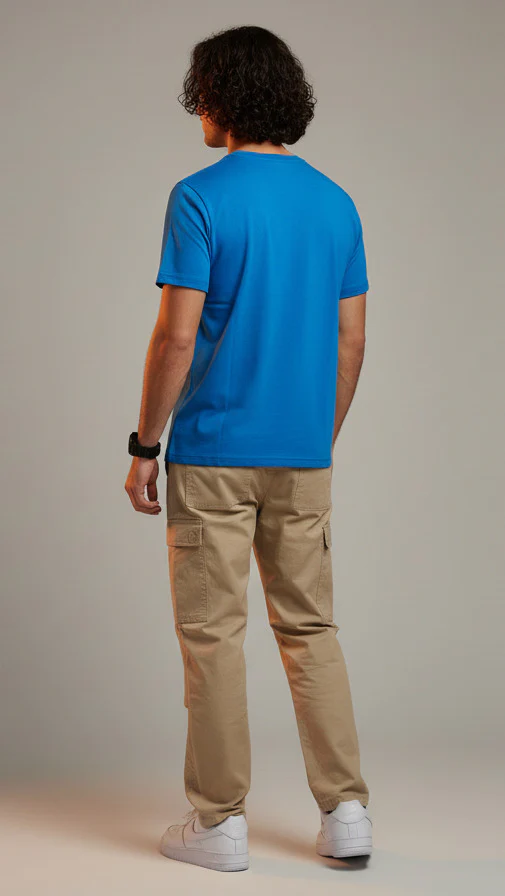 Men Cotton V-Neck T-Shirt Pack of 4 - Image 3