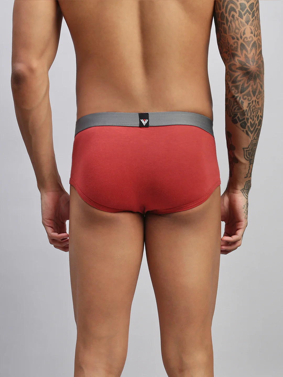Men Pack of 2 Cotton Elastane Briefs - Image 14