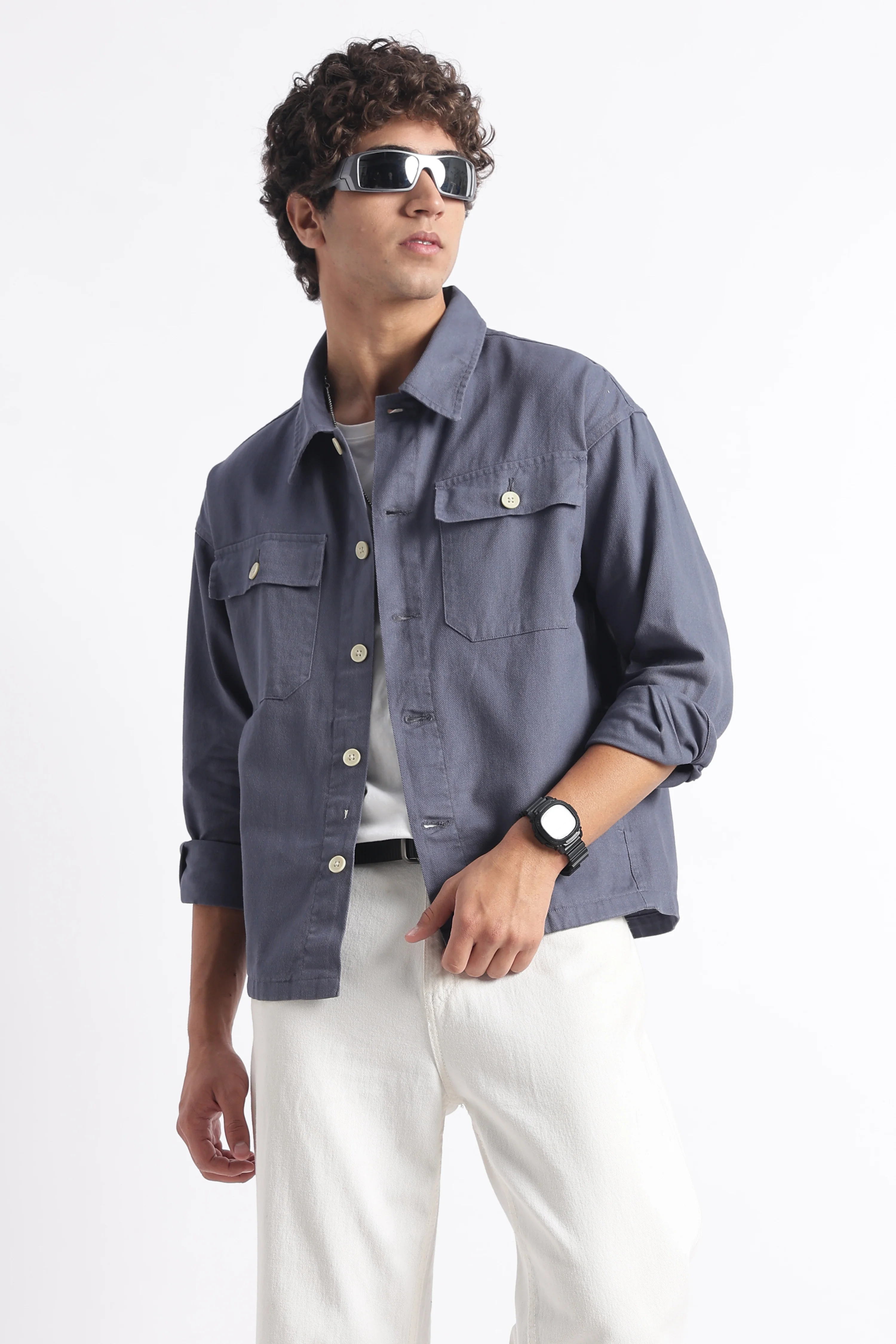 Men Everyday Layering Shacket