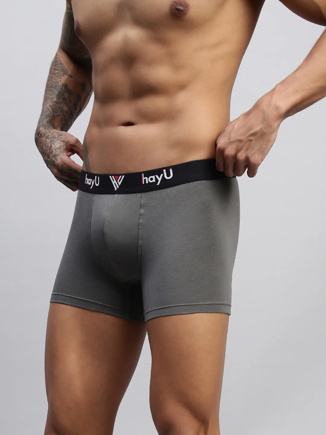 Men Pack of 2 Cotton Elastane Trunks - Image 14
