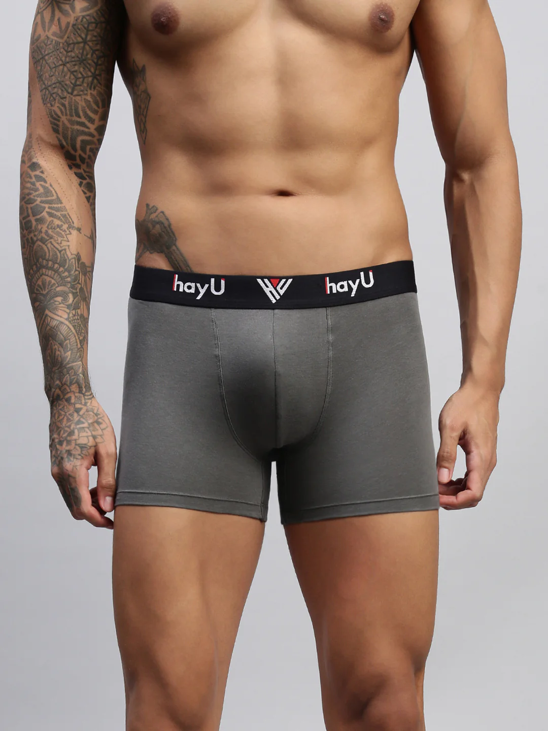 Men Pack of 2 Cotton Elastane Trunks - Image 8