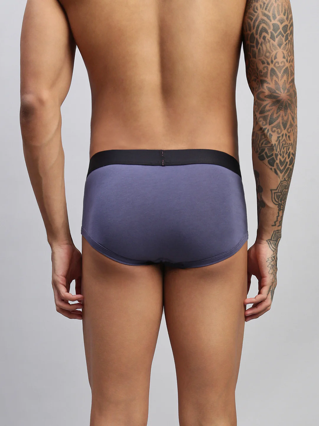 Men Pack of 2 Cotton Elastane Briefs - Image 8