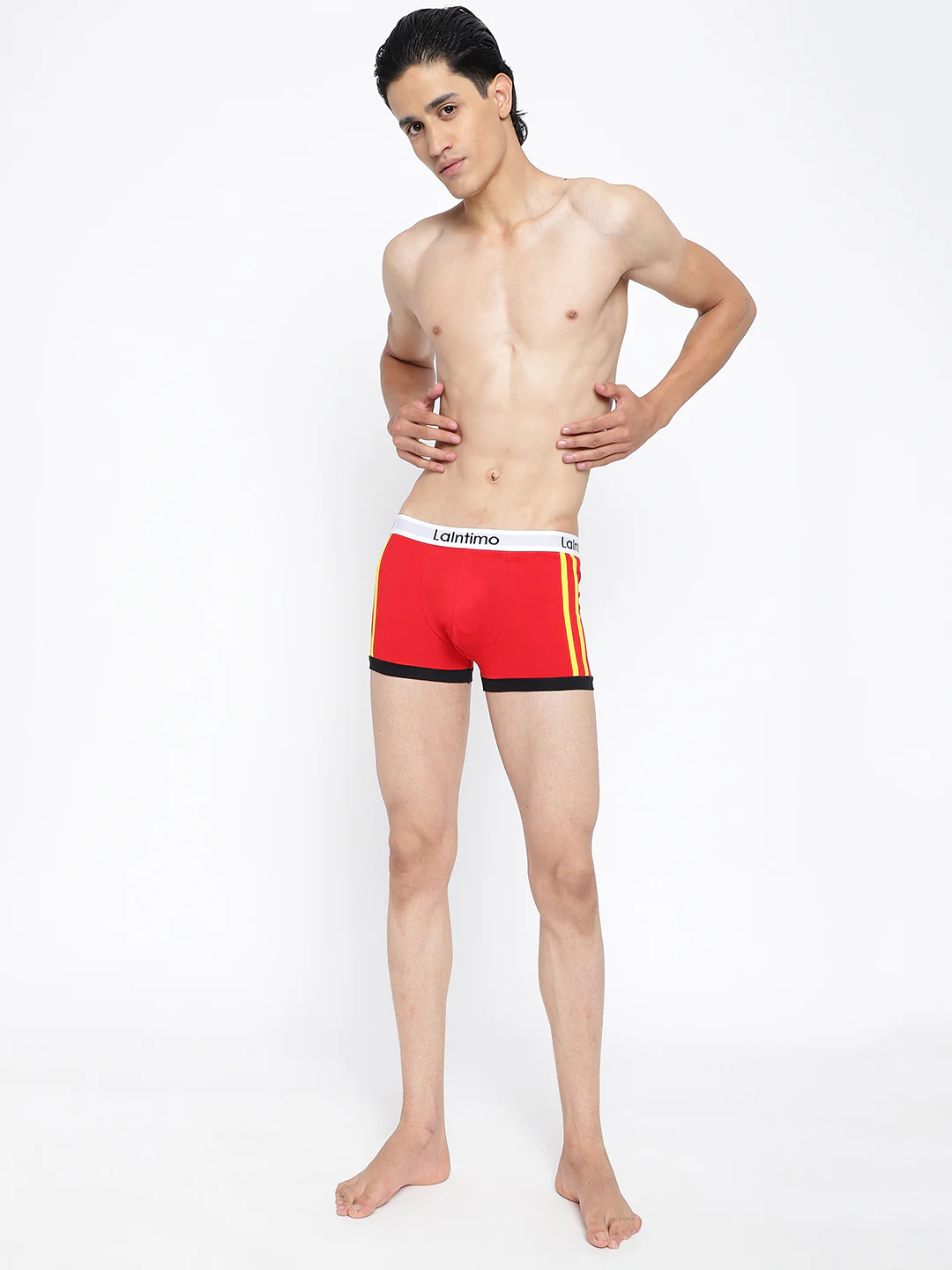 Men Body Boost Striped Trunk - Image 4