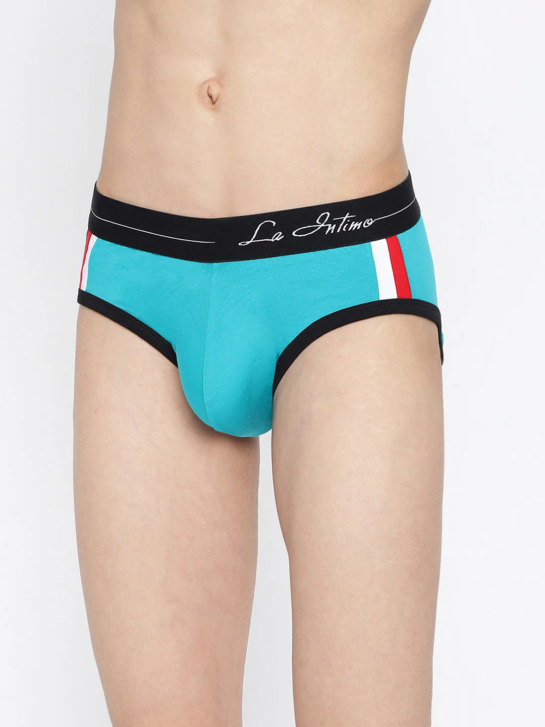 Men Double Striped Classic Brief - Image 3