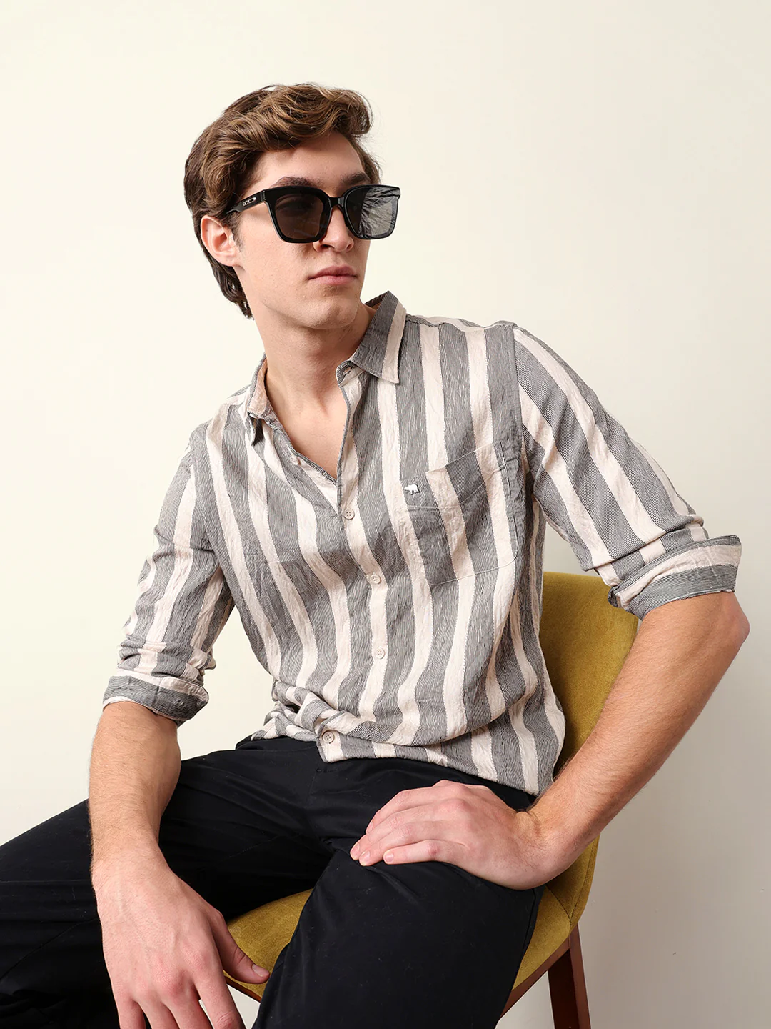 Men Long Sleeves Shirt
