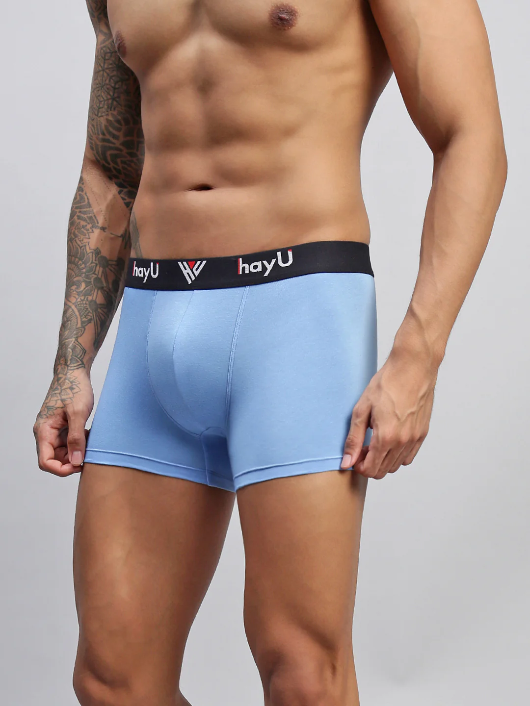 Men Pack of 2 Cotton Elastane Trunks - Image 11