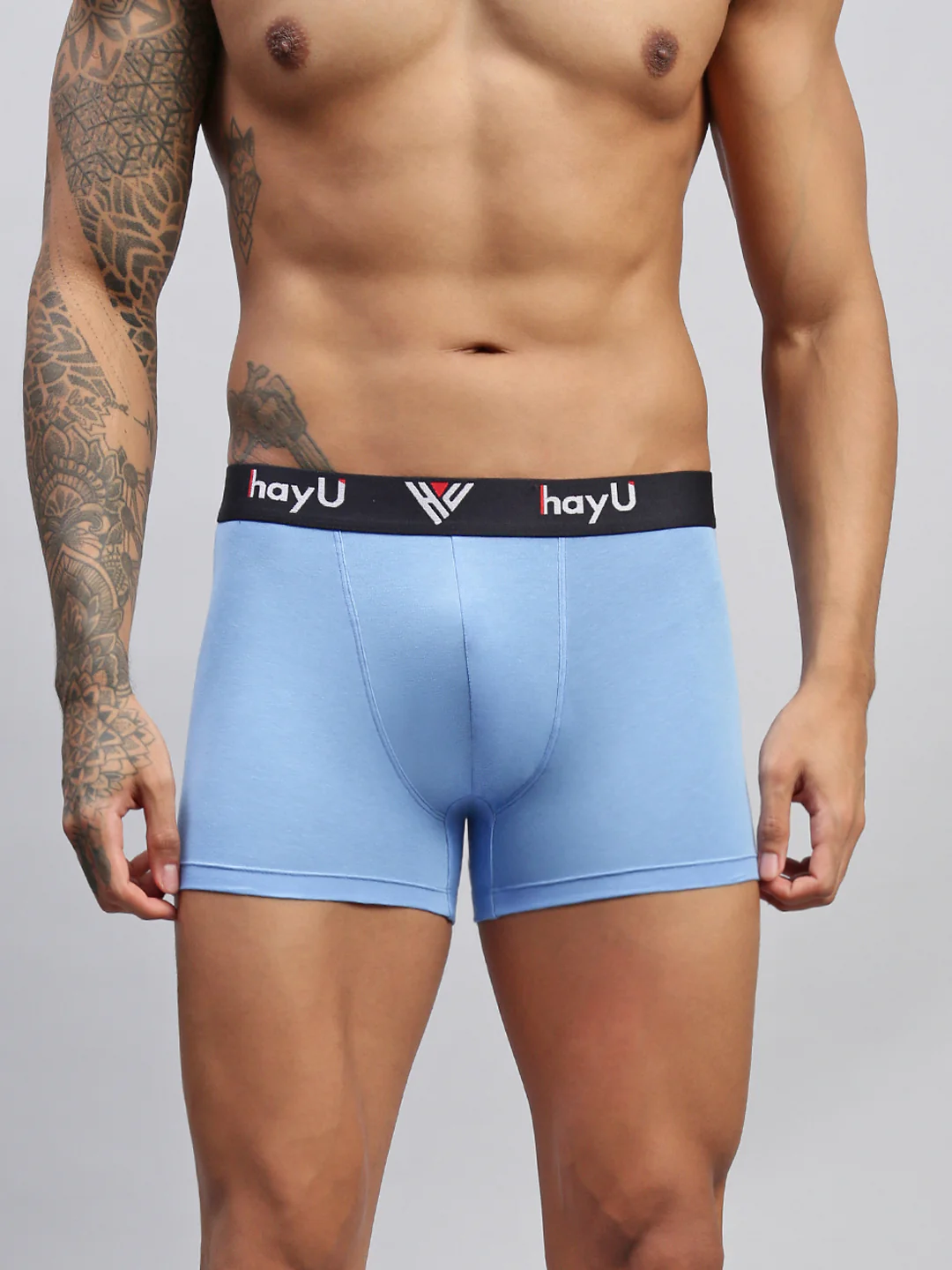 Men Pack of 2 Cotton Elastane Trunks - Image 9