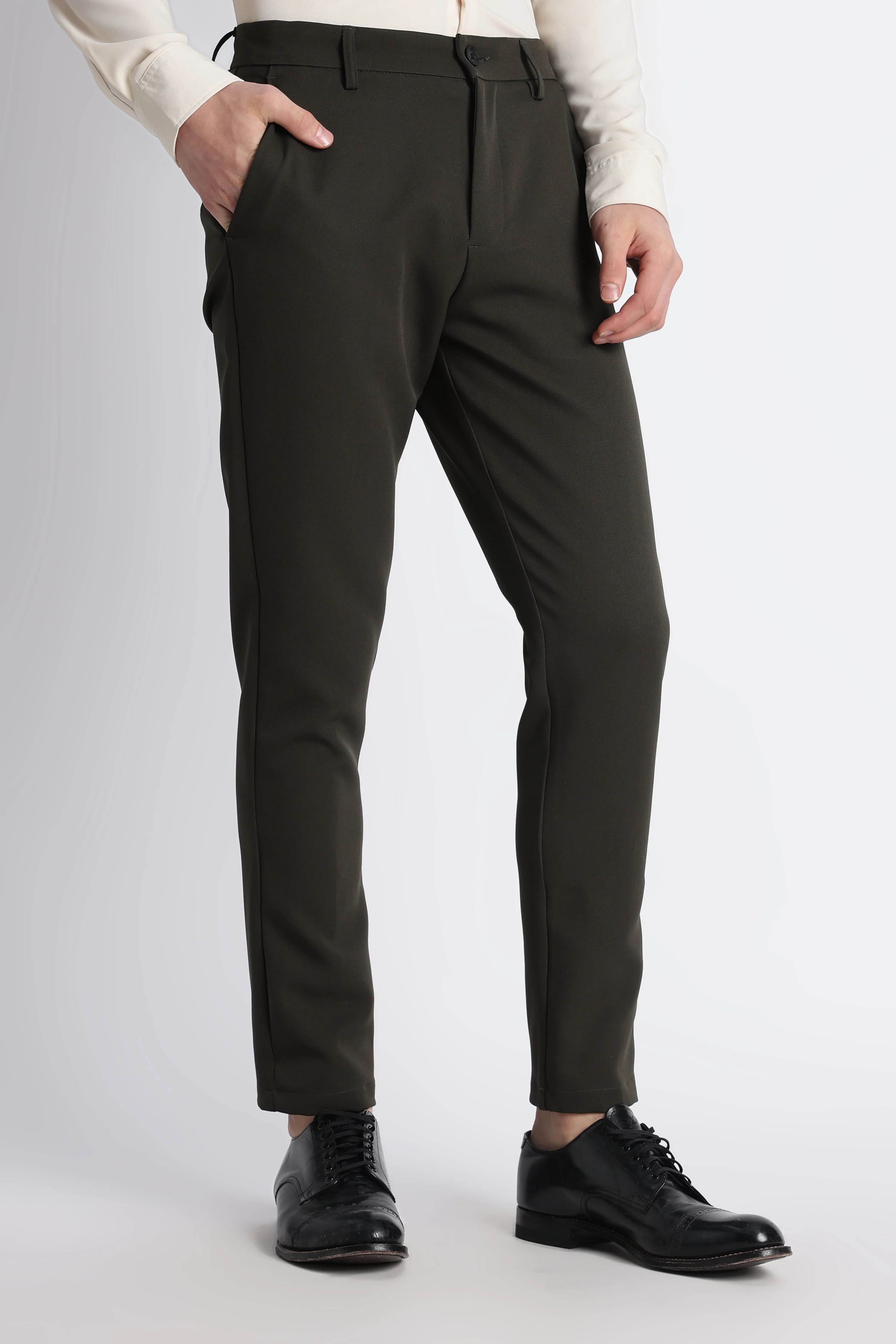 Men Modern Slim Fit Trousers