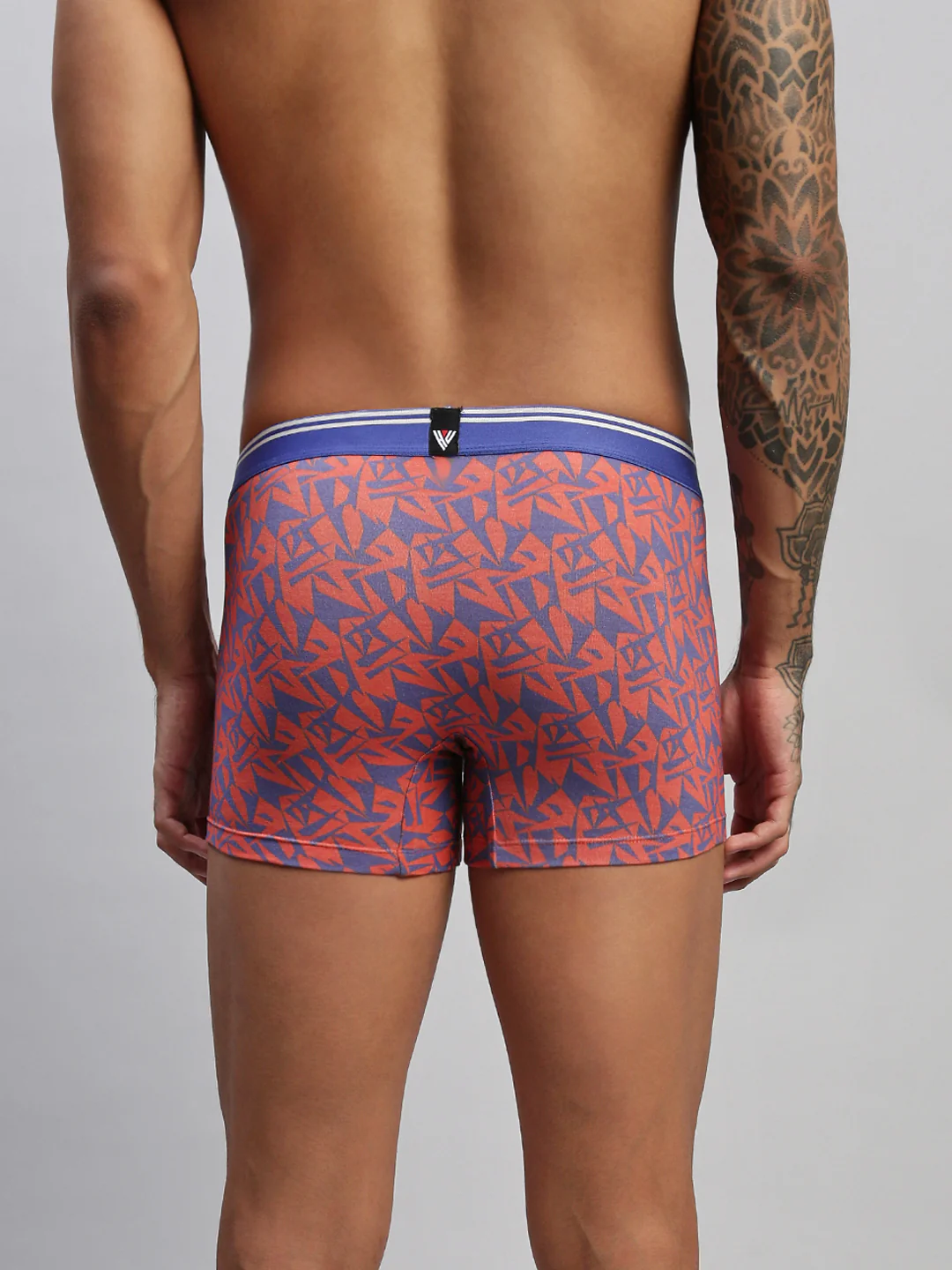 Men Pack of 2 Modal Printed Trunks - Image 8