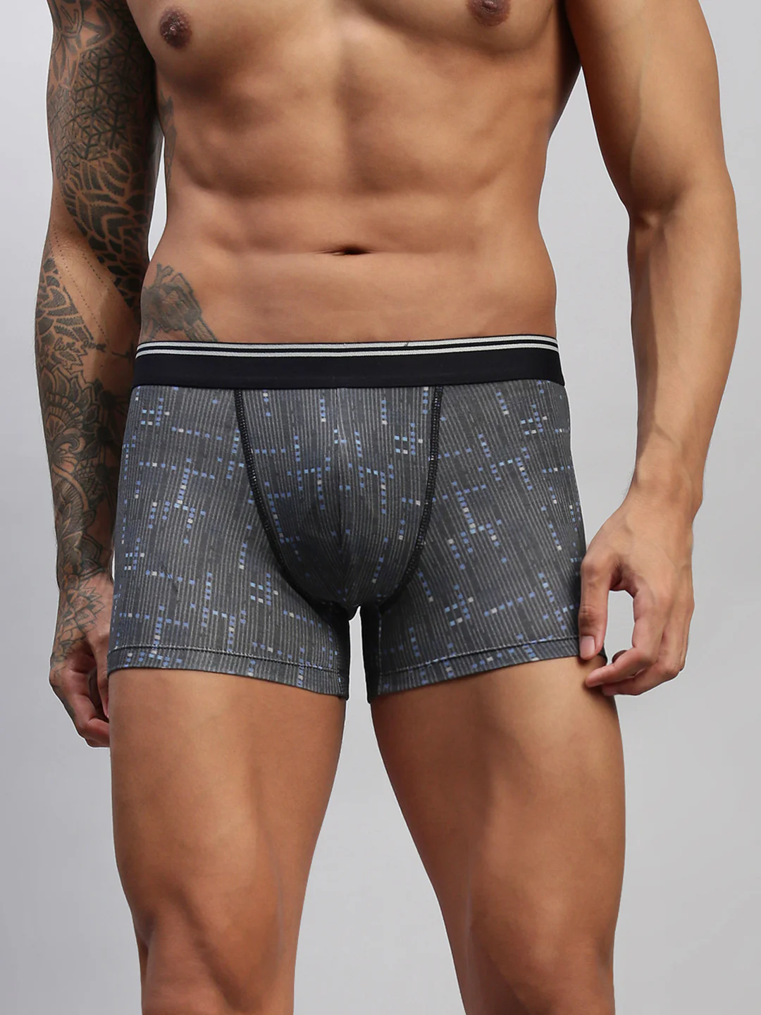 Men Pack of 2 Modal Printed Trunks - Image 8