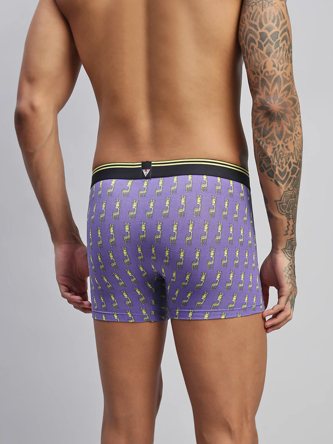 Men Pack of 2 Modal Printed Trunks - Image 11