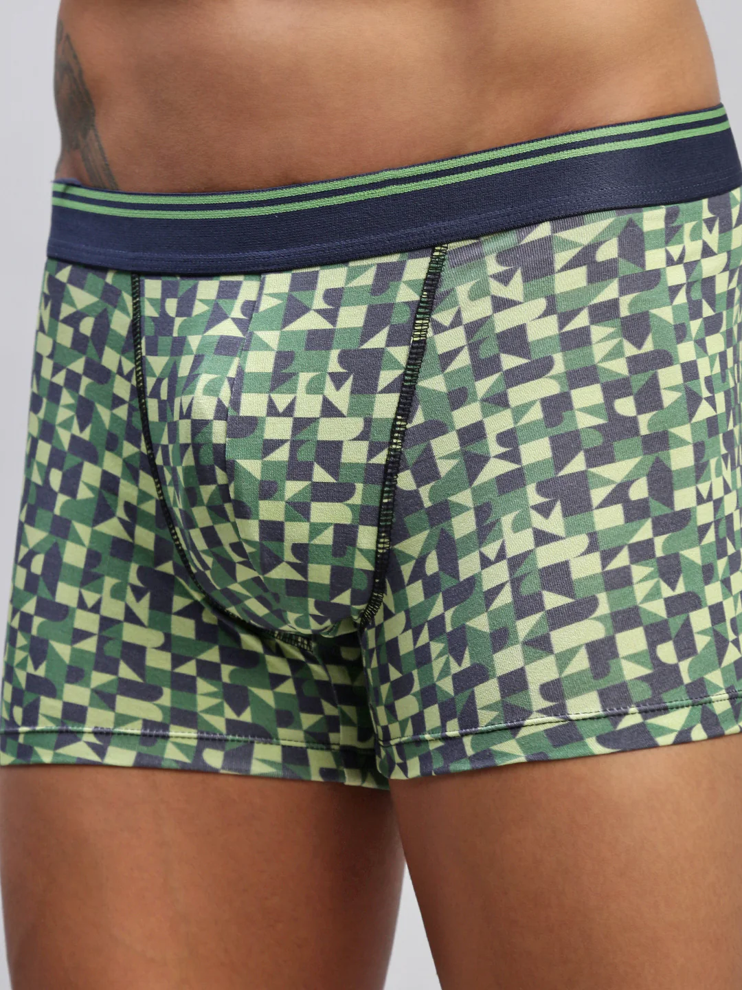 Men Pack of 2 Modal Printed Trunks - Image 5