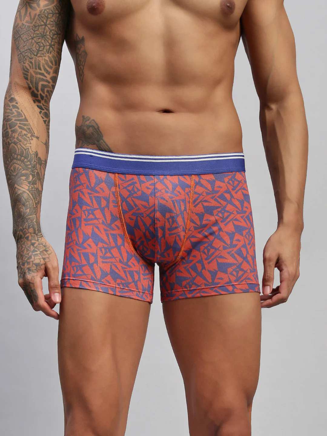Men Pack of 2 Modal Printed Trunks - Image 14