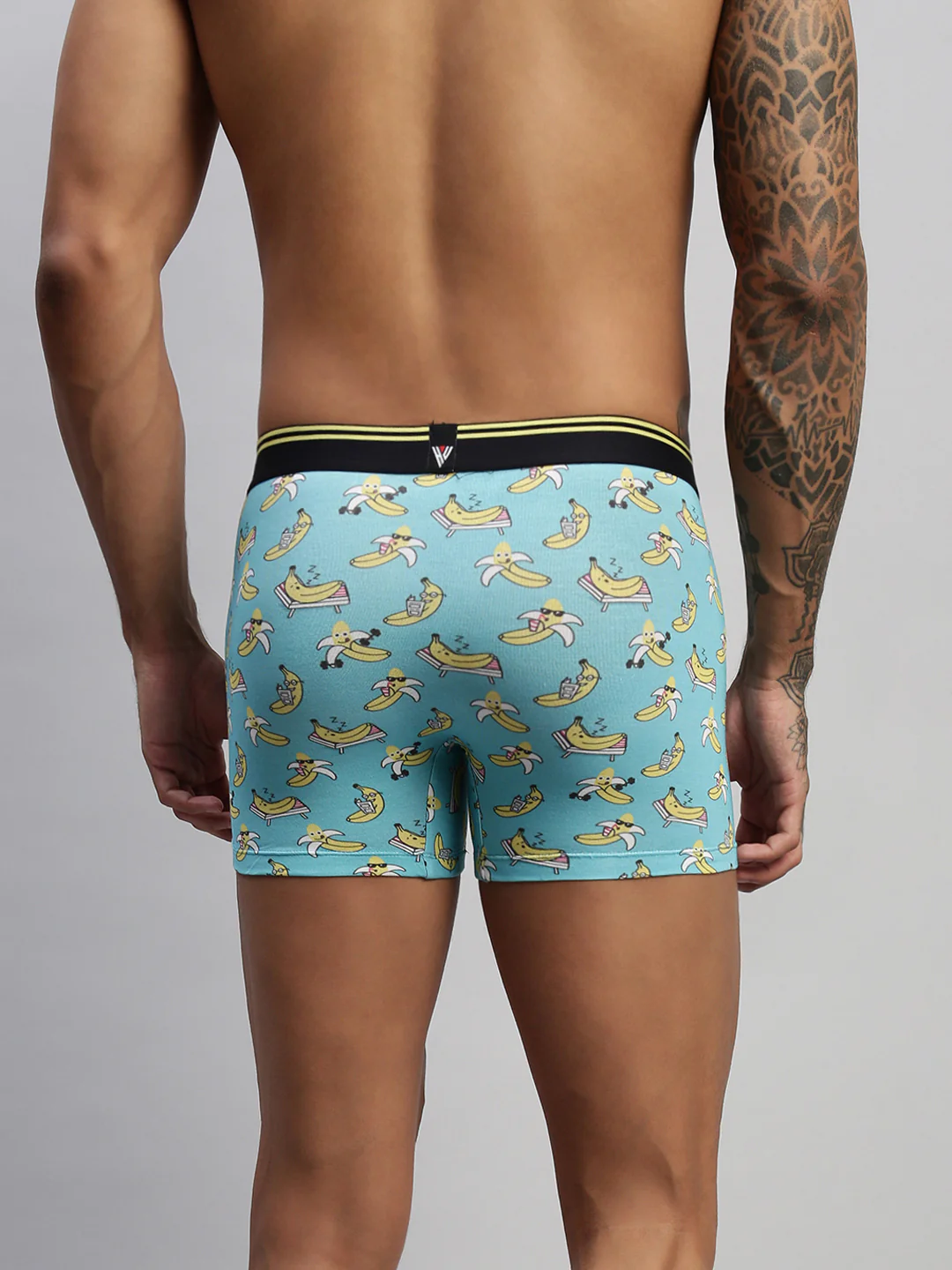 Men Pack of 2 Modal Printed Trunks - Image 14