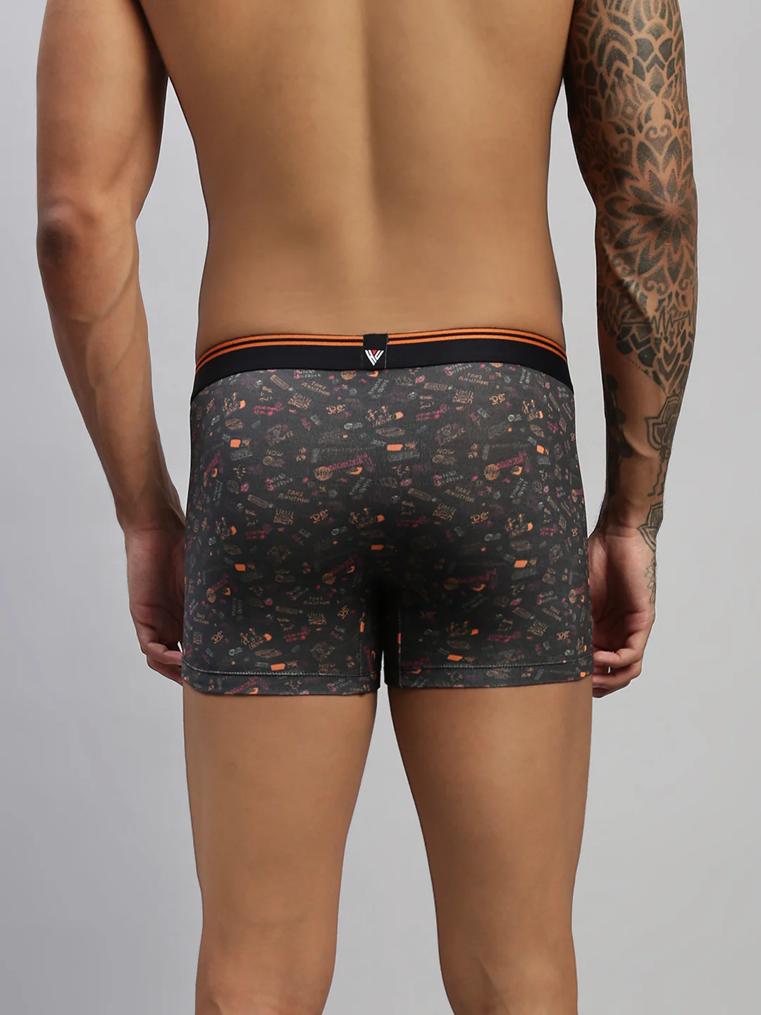 Men Pack of 2 Modal Printed Trunks - Image 8