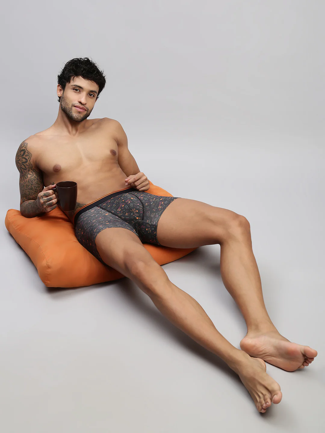 Men Pack of 2 Modal Printed Trunks - Image 4