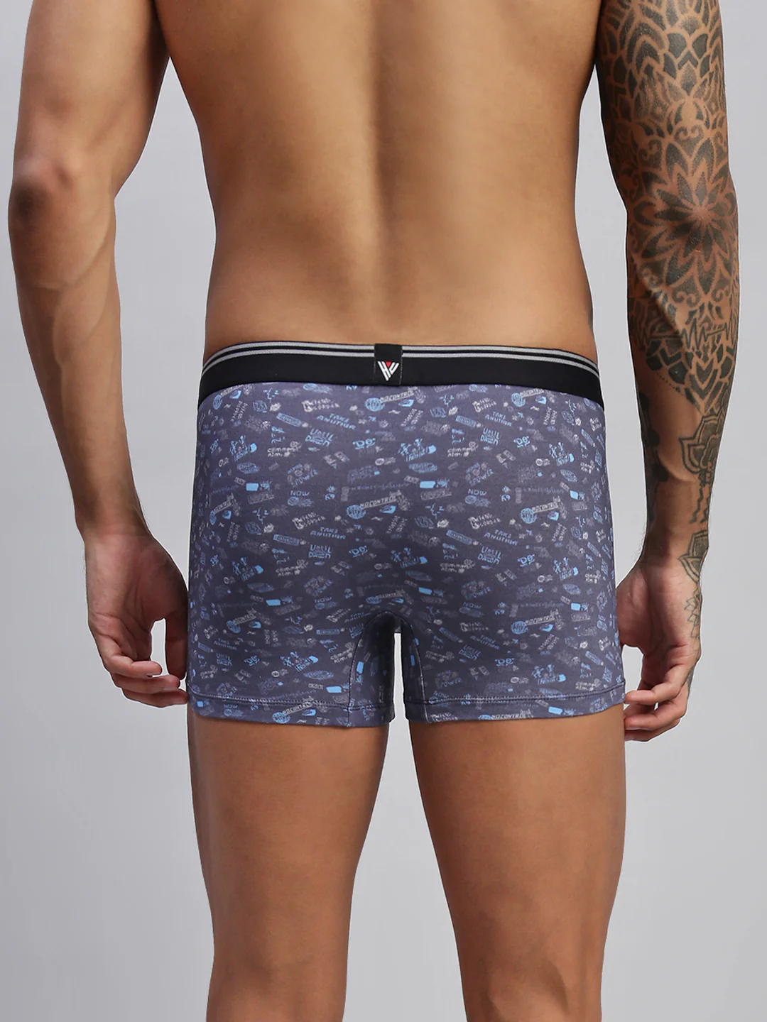 Men Pack of 2 Modal Printed Trunks - Image 10