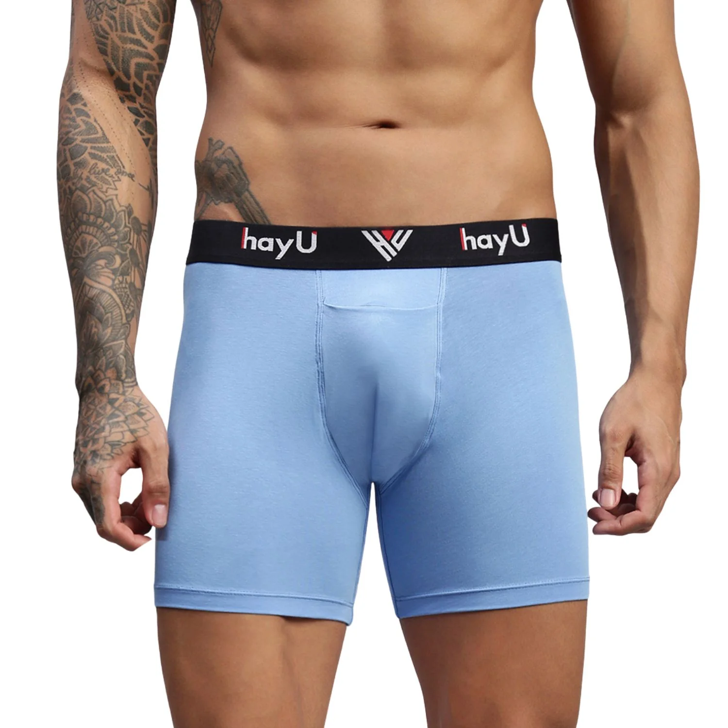 Men Pack of 3 Cotton Stretch Boxer Brief - Image 3