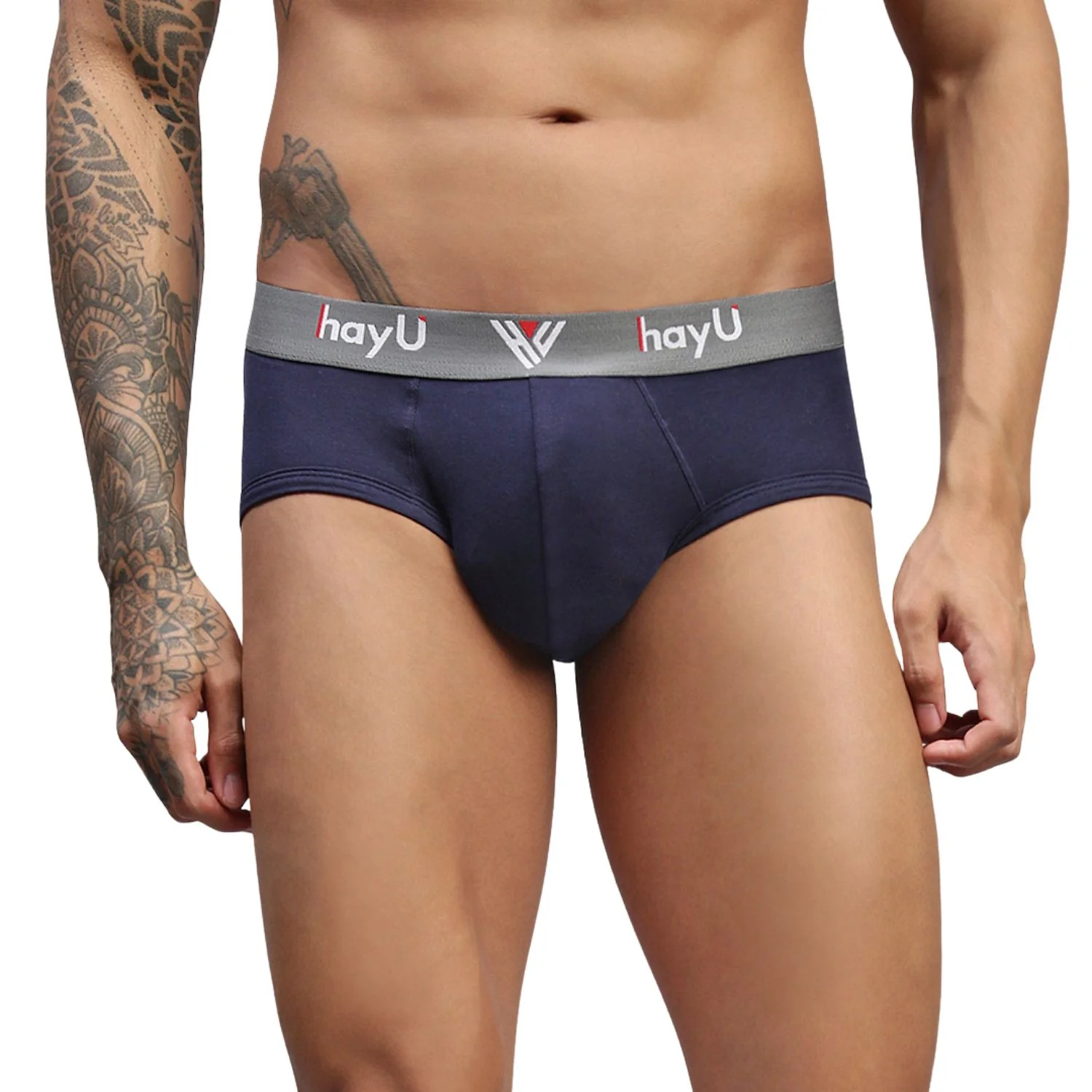 Men Pack of 3 Cotton Stretch Brief - Image 2