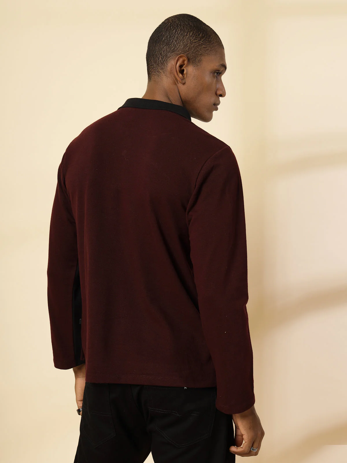 Men Polo Colorblock TShirt