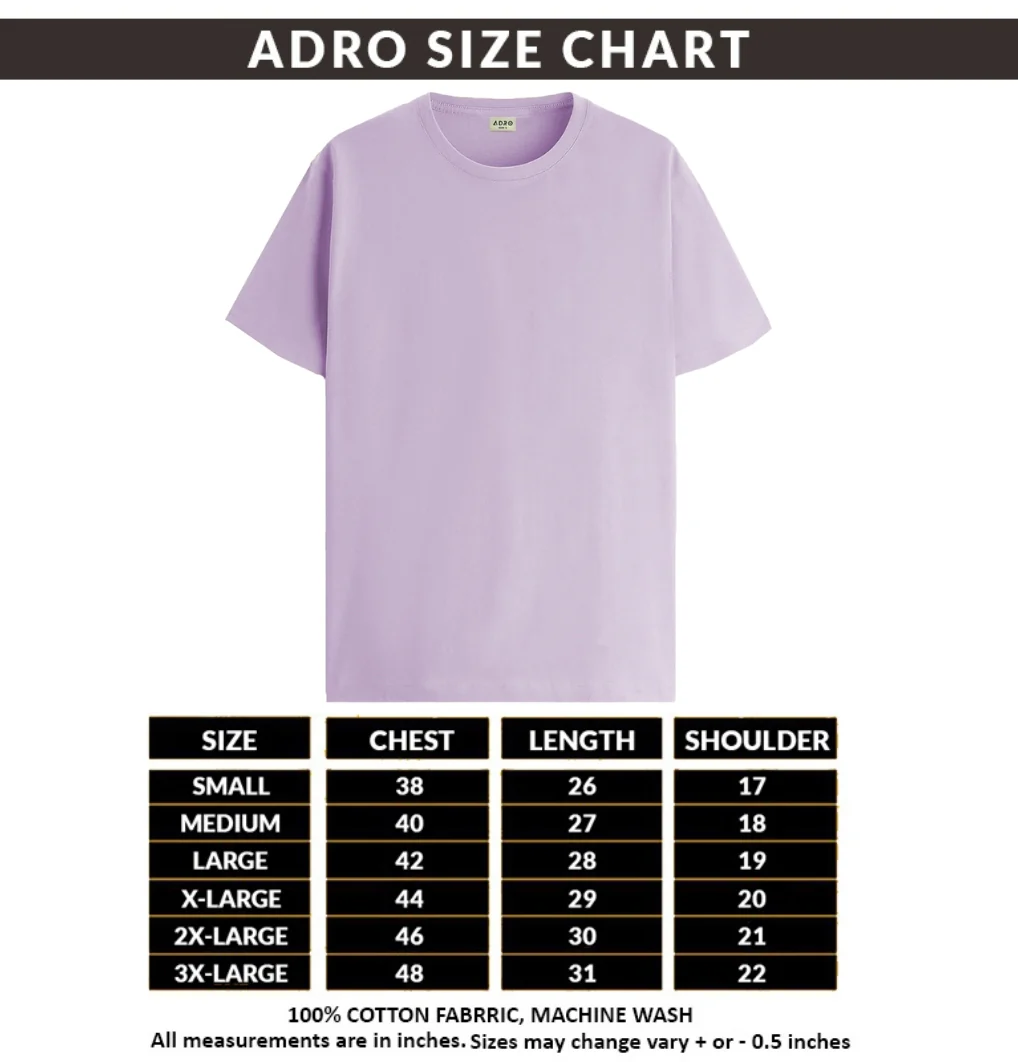 Men Printed Lavender T Shirt - Image 6
