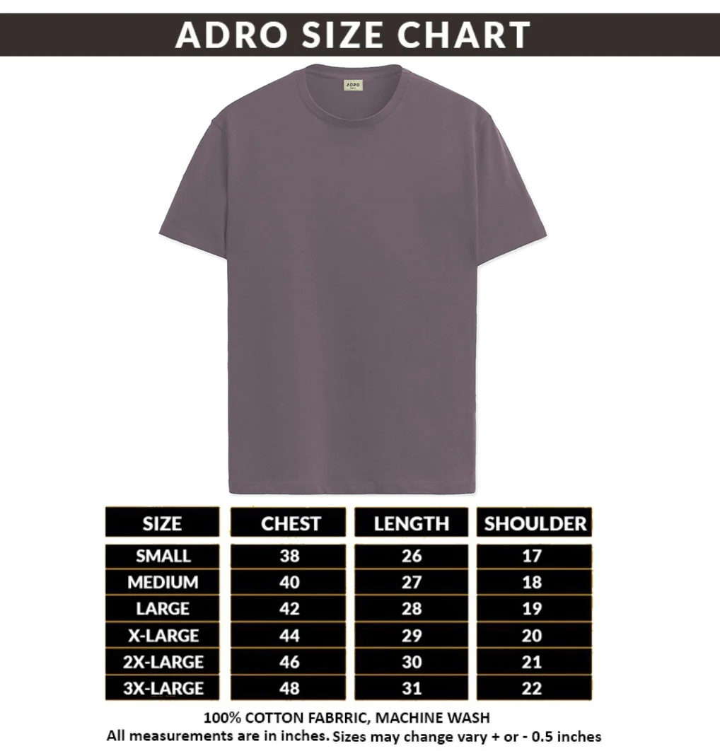 Men Printed Lilac T Shirt - Image 5