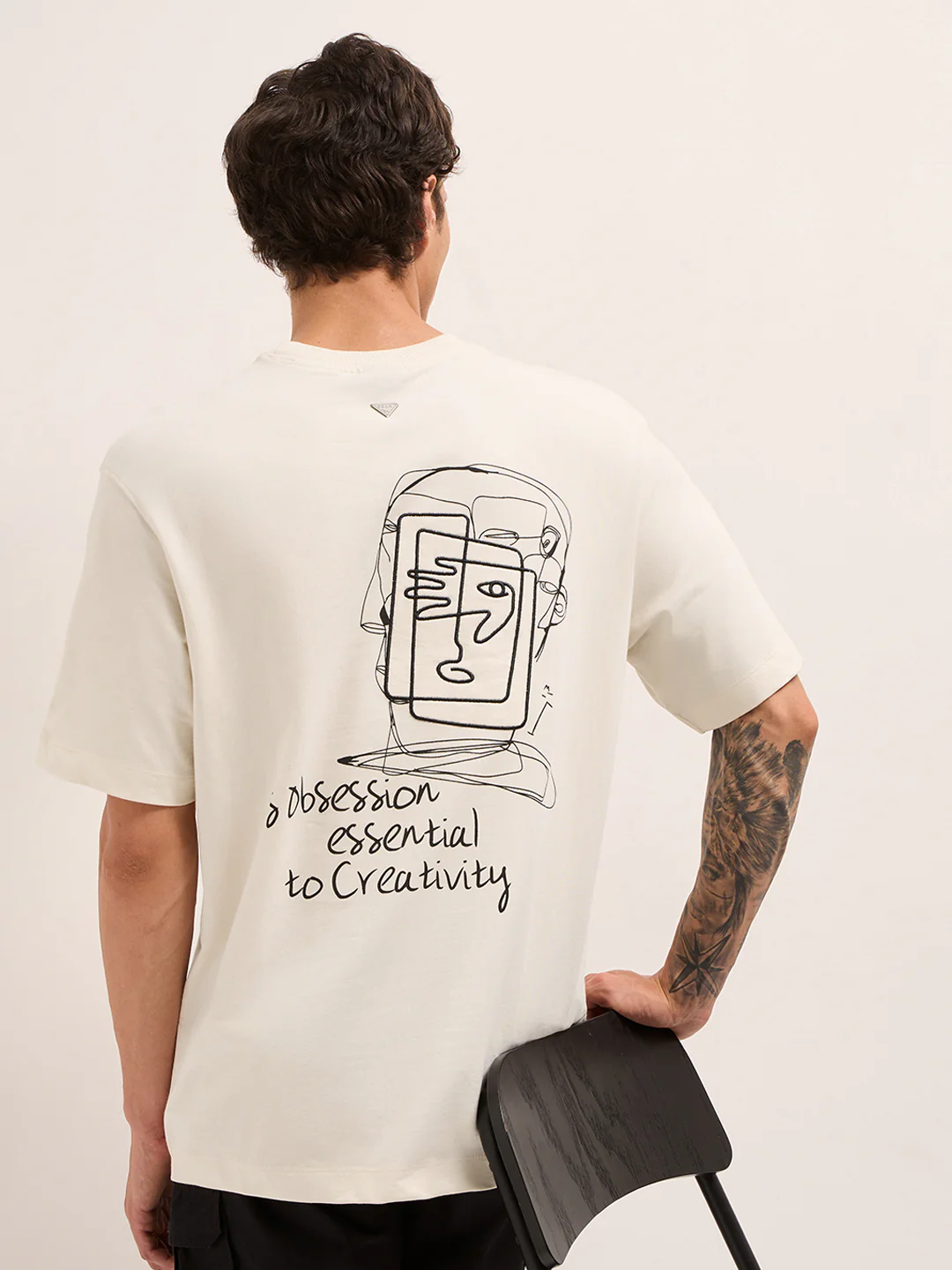Men Pure Cotton T-Shirt