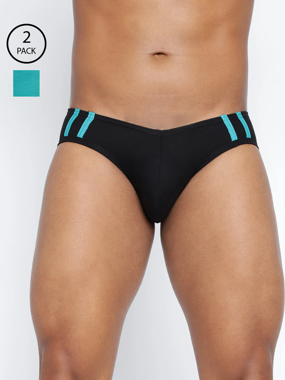 Men Striped Fashion Brief Pack of 2