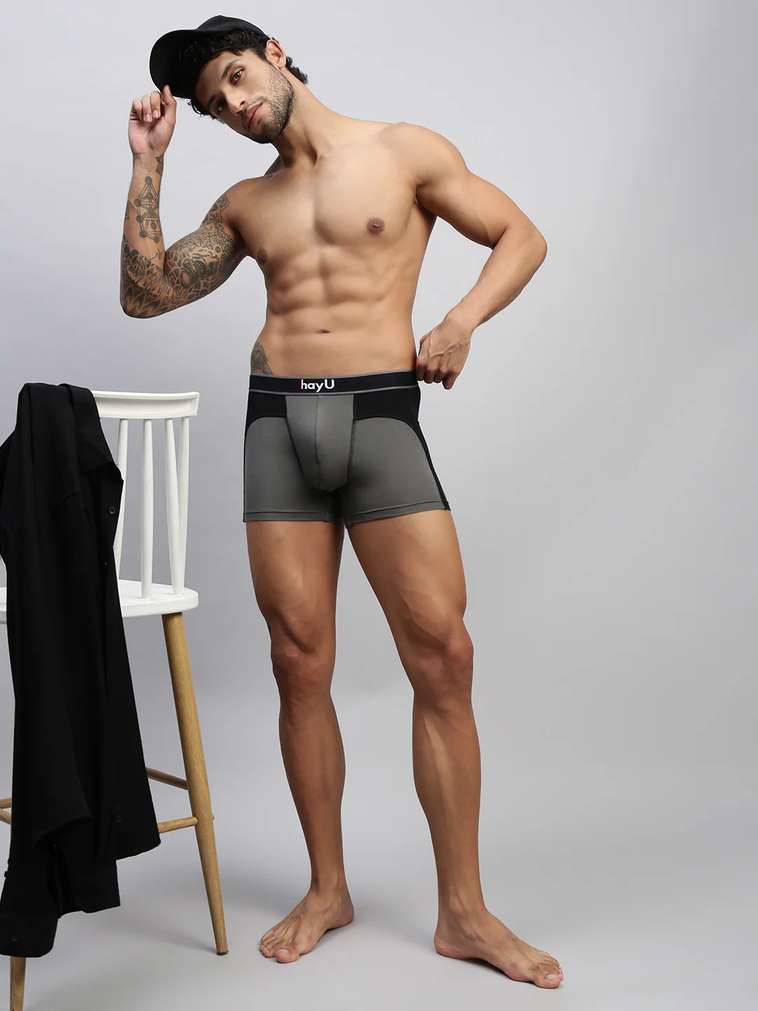 Men Pack of 2 Modal Elastane Trunks - Image 3