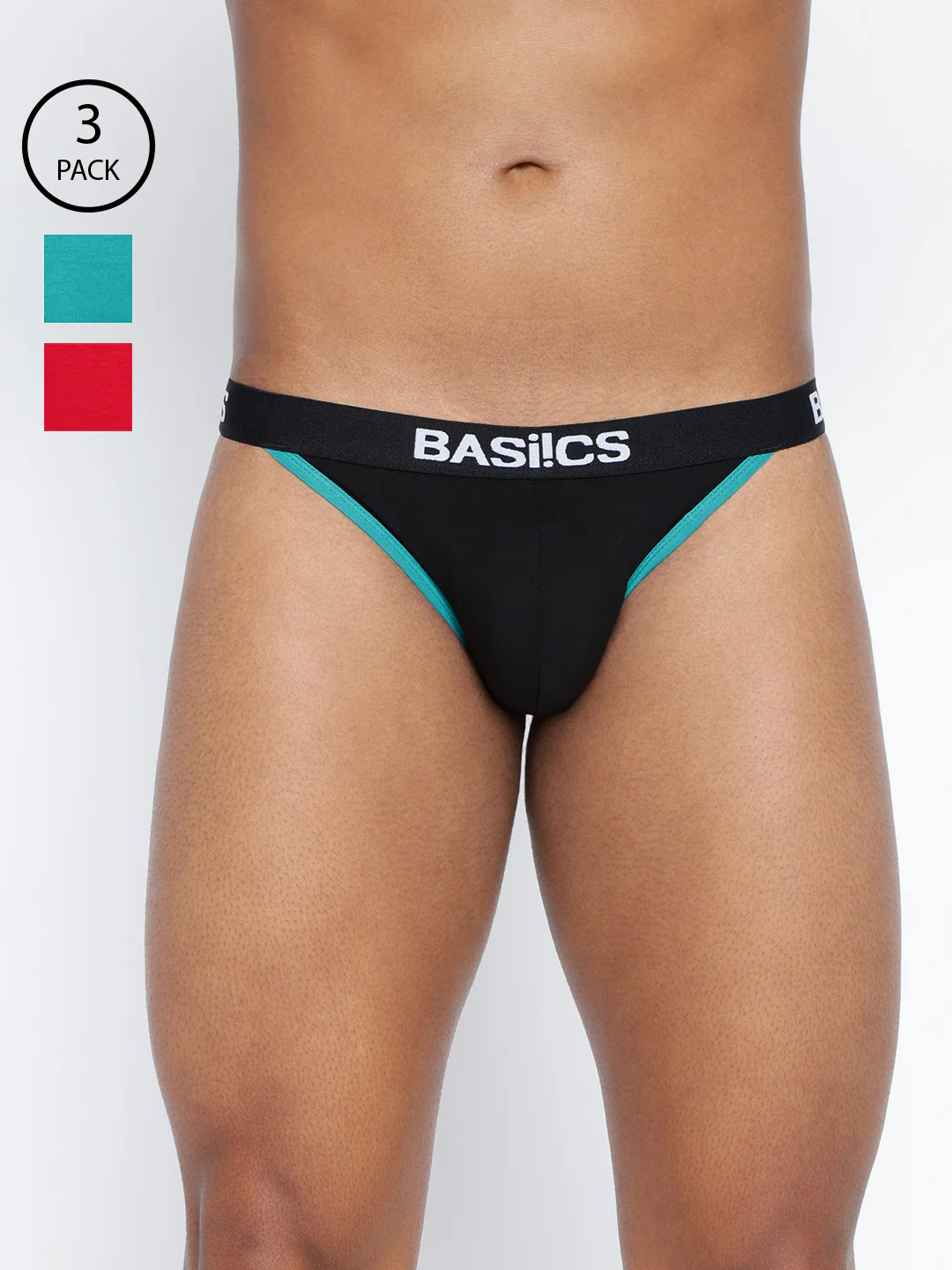 Men Thigh High Brief Pack of 3