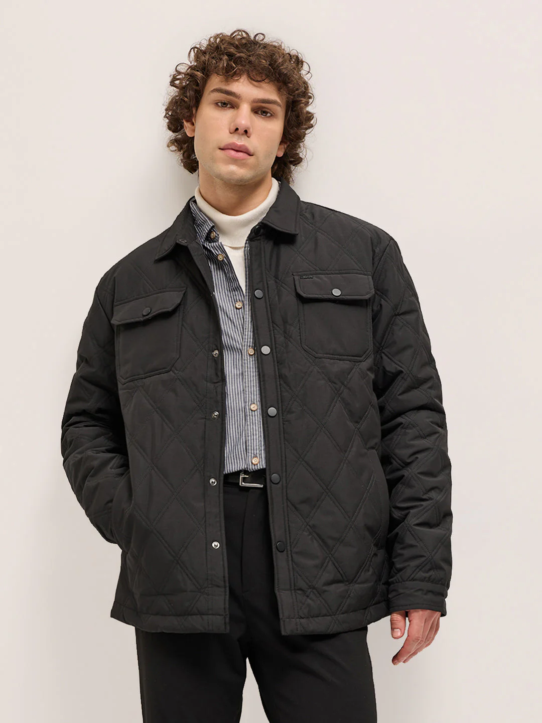 Men Timeless Black Jacket
