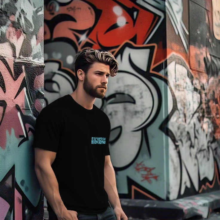 Men White Oversized Printed T-shirt - Image 4