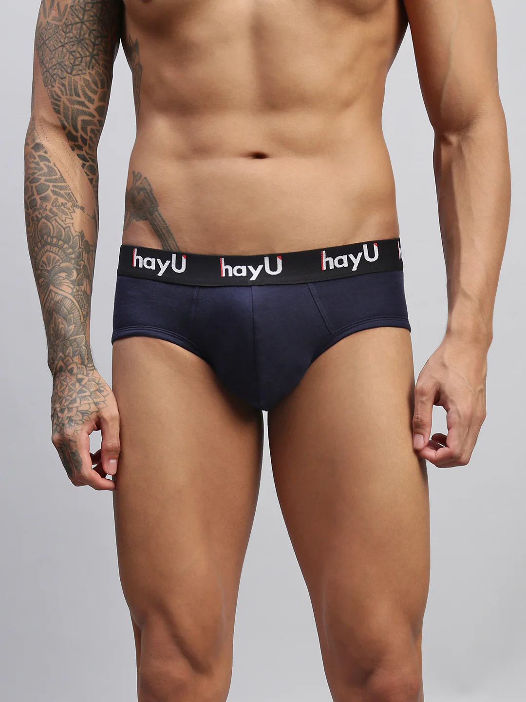 Men Combed Cotton Briefs - Image 2