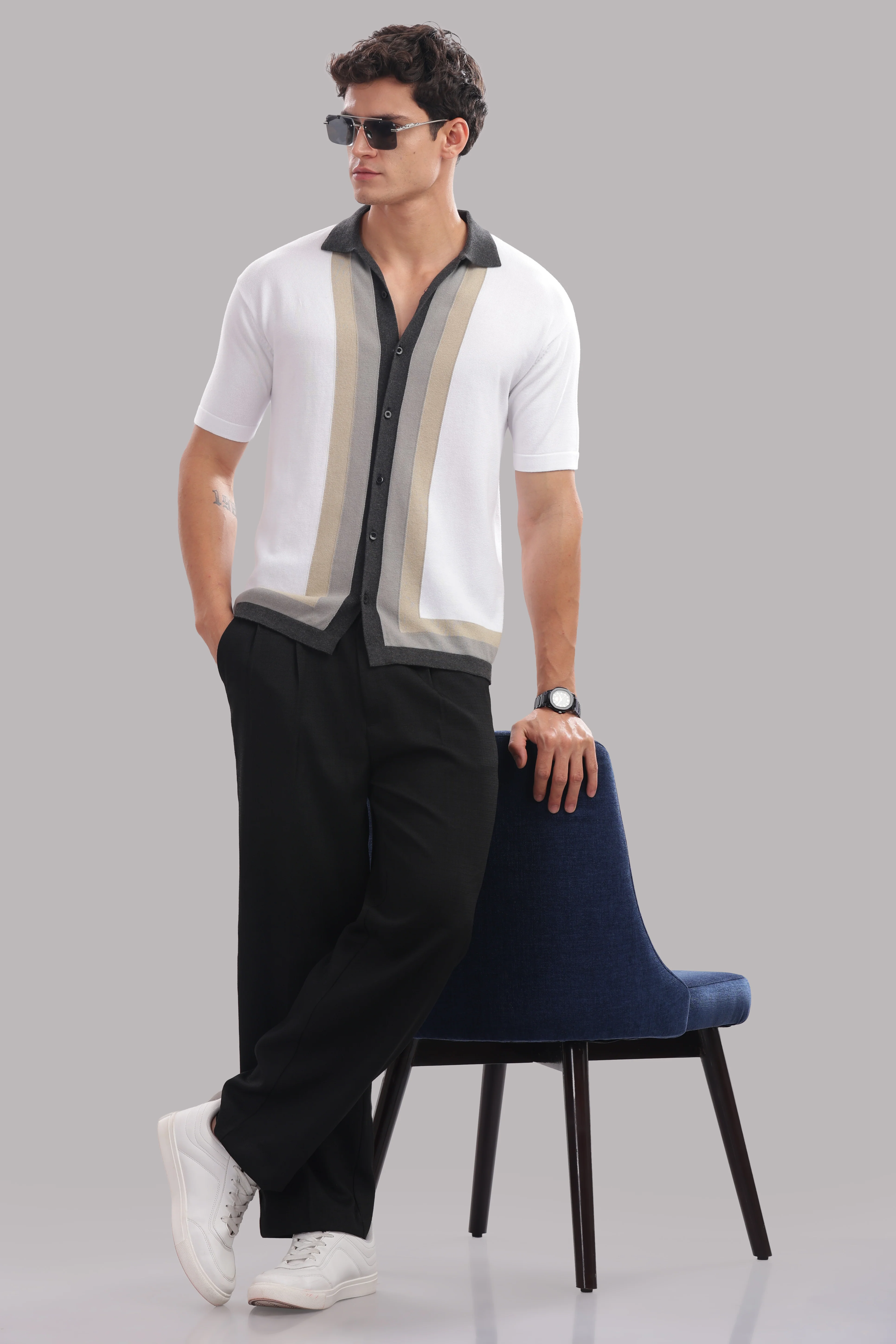 Men Multi Cotton Regular T-Shirt - Image 2
