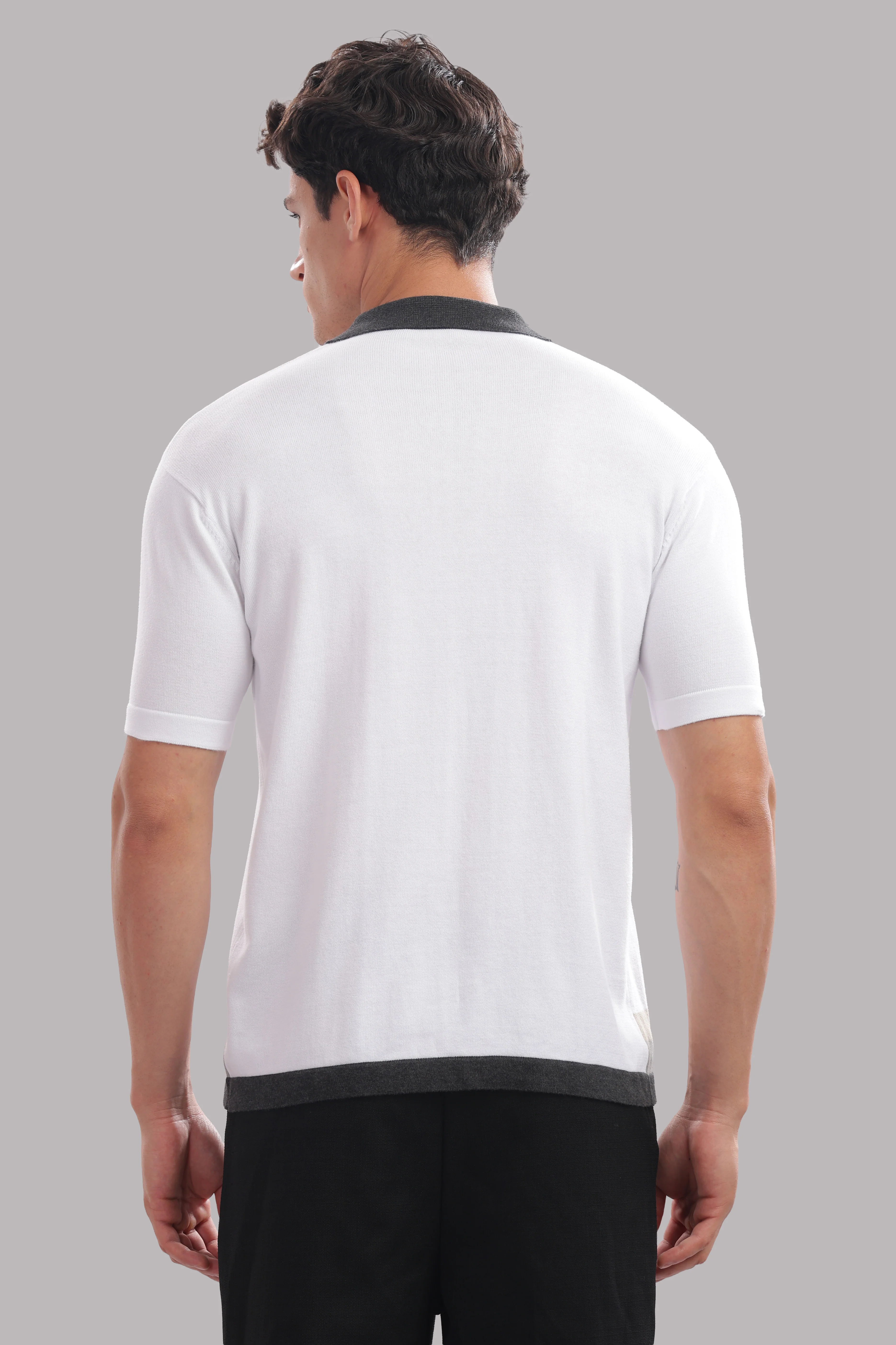 Men Multi Cotton Regular T-Shirt - Image 3
