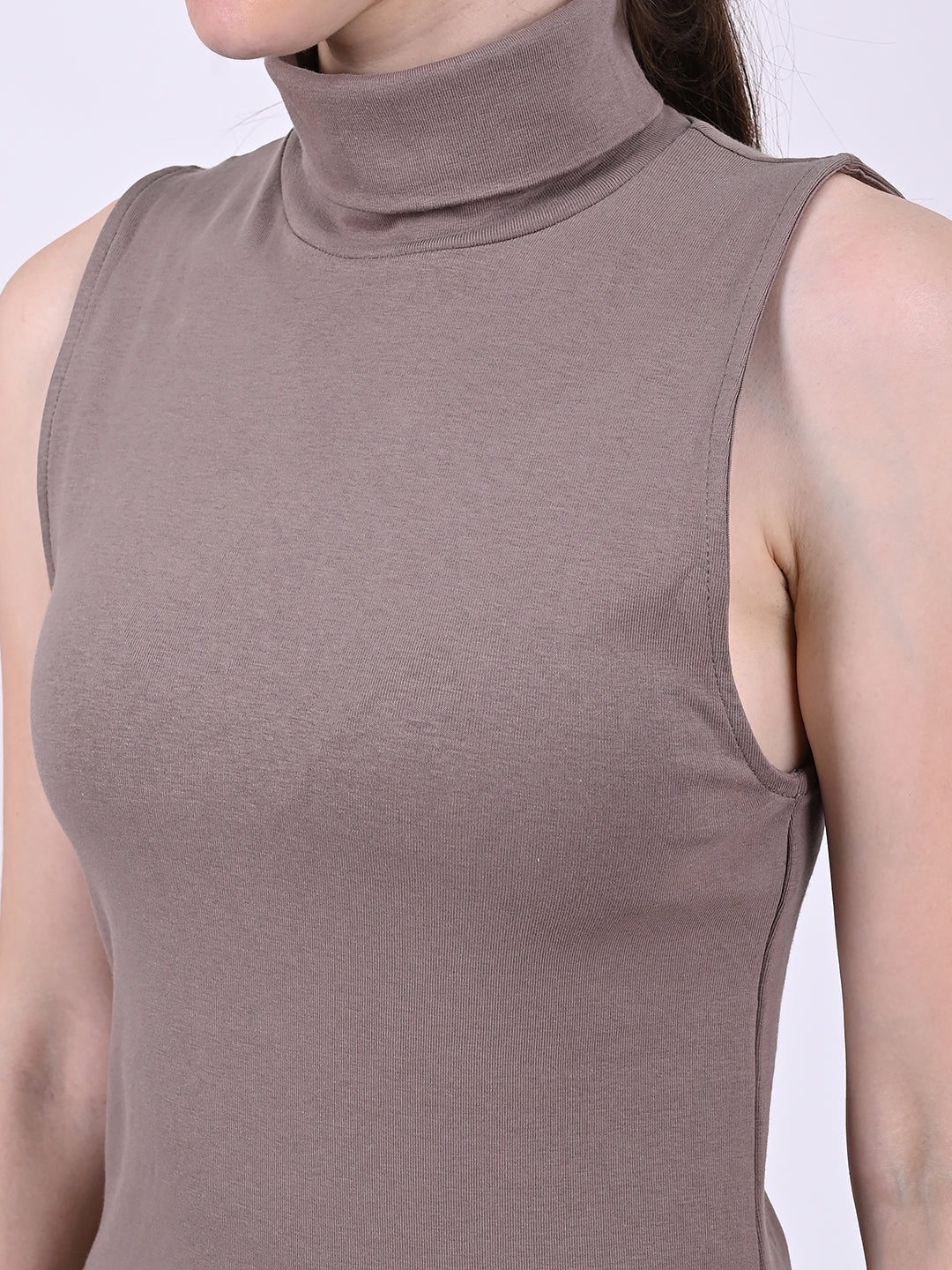 Women Black Cedar Bodycon Dress - Image 5