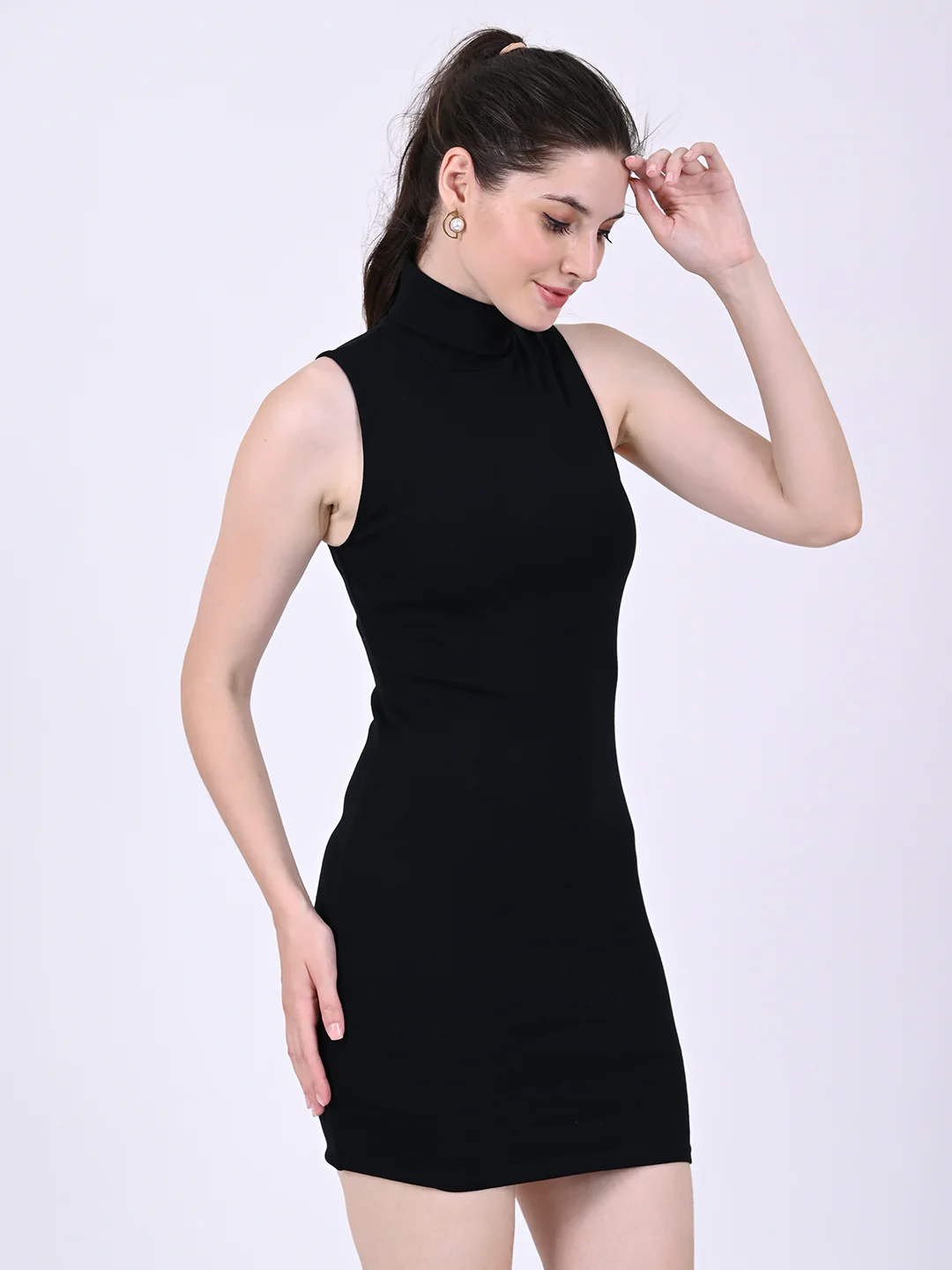 Women Cedar Bodycon Dress - Image 3